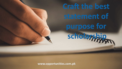 statement of purpose