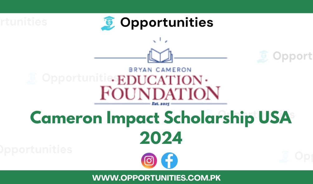 Cameron Impact Scholarship USA